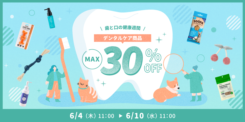 歯と口の健康週間タイムセール