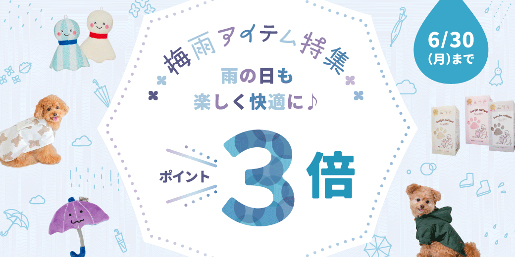 梅雨アイテム特集