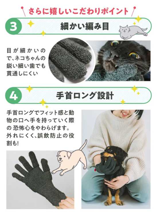 【anifull】アニサポ　歯磨きグローブ 