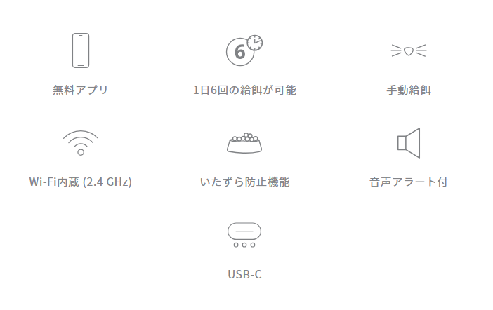 catit Pixi スマート6ミールフィーダー