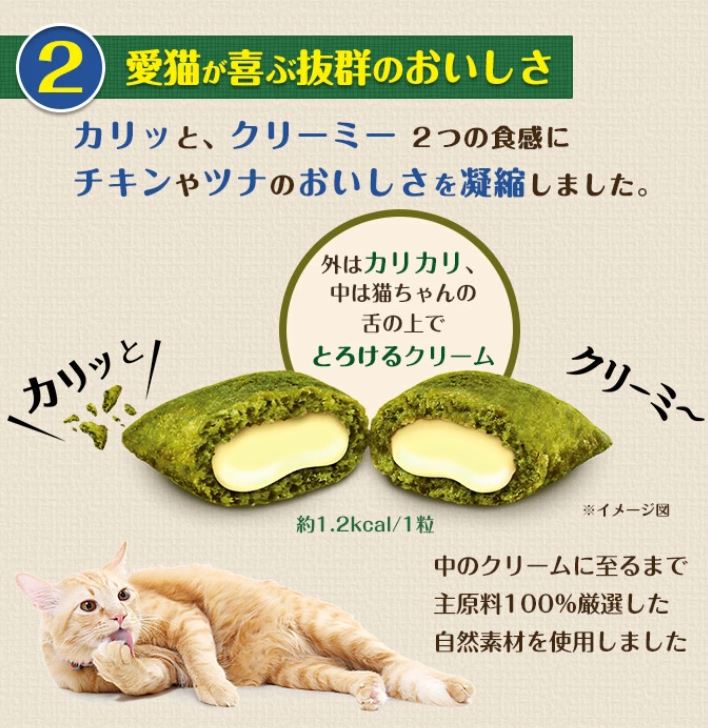 グリニーズ　猫用　毛玉ケアスナック商品詳細